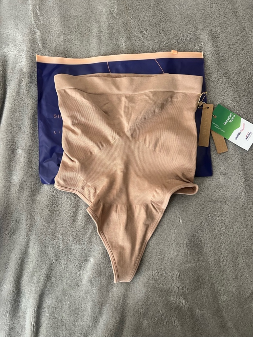 Shapellx Bare Essentials Skin Flow Eco Contour Seamless Thong